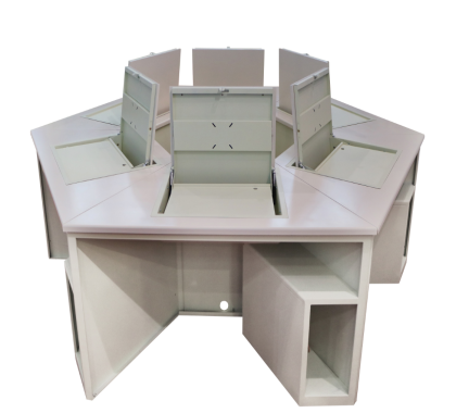 翻轉(zhuǎn)六邊桌