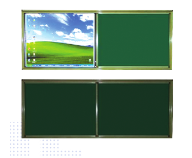 推拉綠板（兩塊）