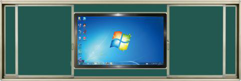 推拉綠板（四塊）