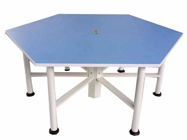 平面八邊桌（鋼木結(jié)構(gòu)）